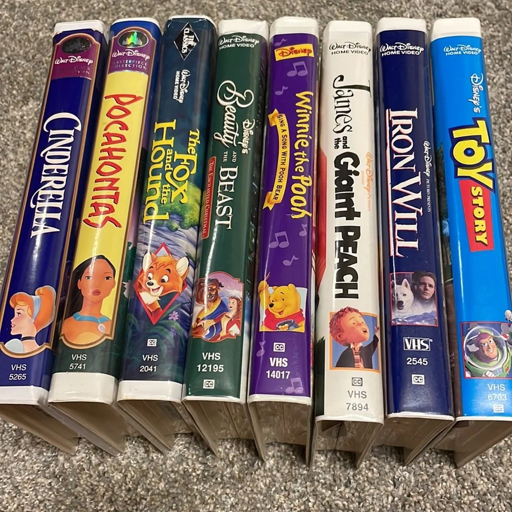 Disney VHS Tapes